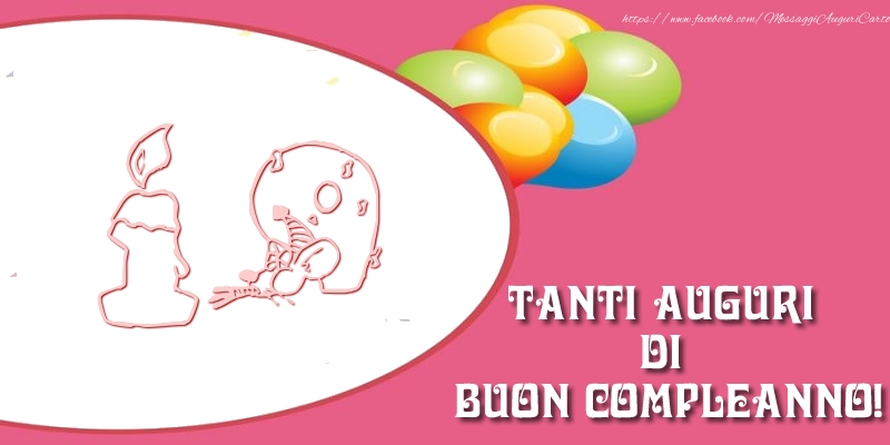 Tanti auguri di buon compleanno per 19 anni!