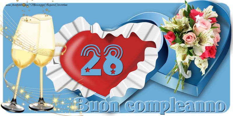 28 anni Buon compleanno!