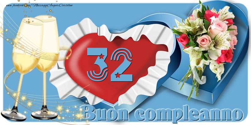 32 anni Buon compleanno!