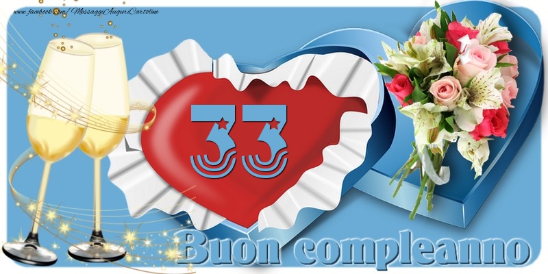 33 anni Buon compleanno!