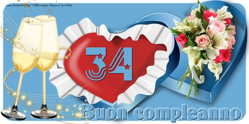 34 anni Buon compleanno!