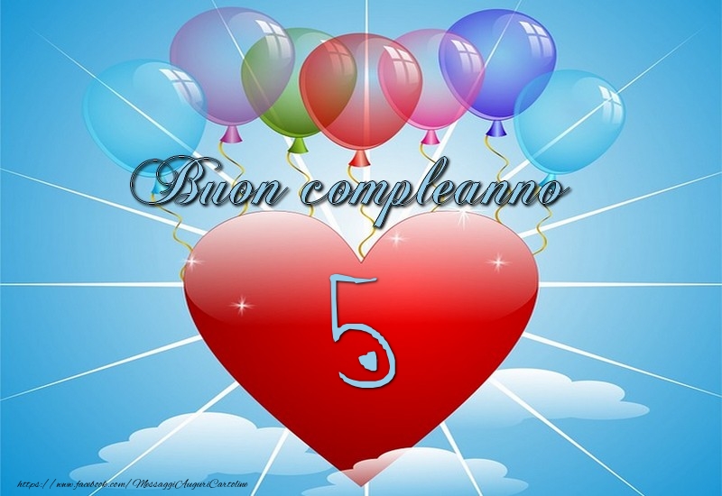 5 anni, Buon compleanno!
