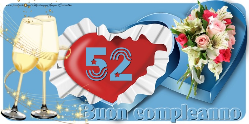 52 anni Buon compleanno!
