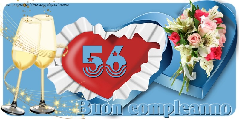 56 anni Buon compleanno!