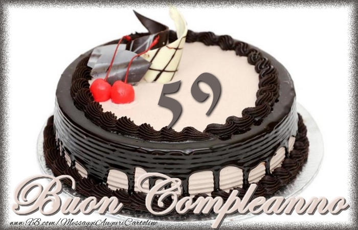 59 anni BuonCompleanno