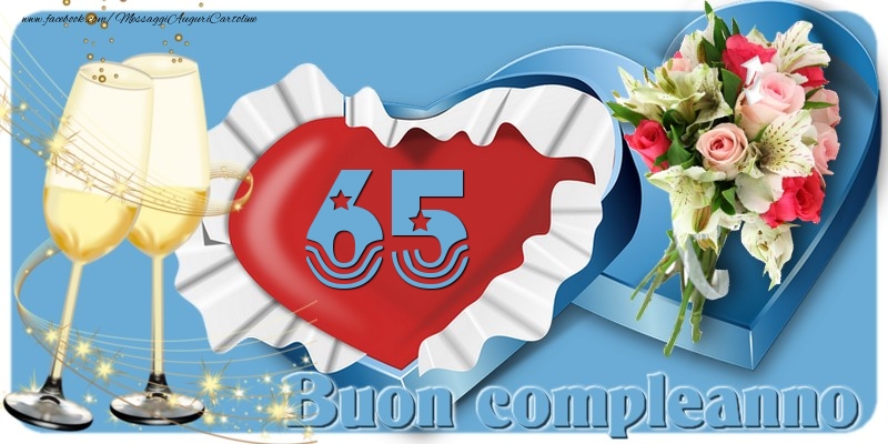 65 anni Buon compleanno!