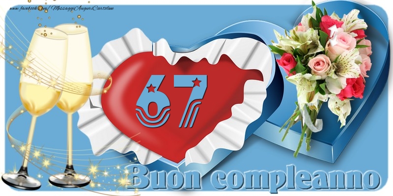 67 anni Buon compleanno!