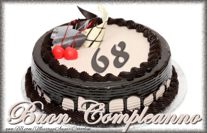 68 anni BuonCompleanno