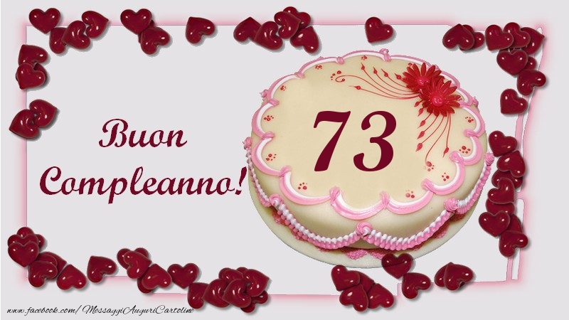 Buon Compleanno! 73 anni