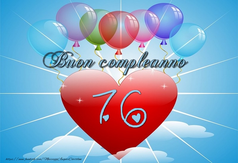 76 anni, Buon compleanno!
