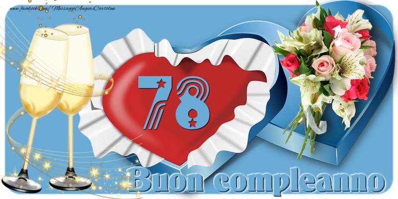 78 anni Buon compleanno!