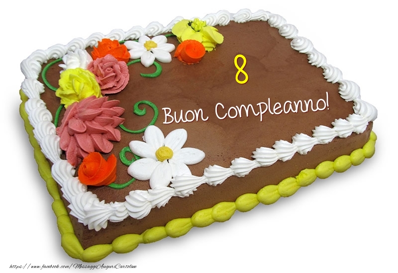 8 anni - Buon Compleanno!