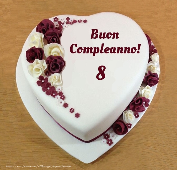 Buon Compleanno 8 anni! - Torta