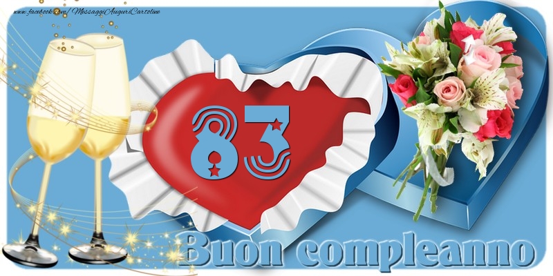 83 anni Buon compleanno!
