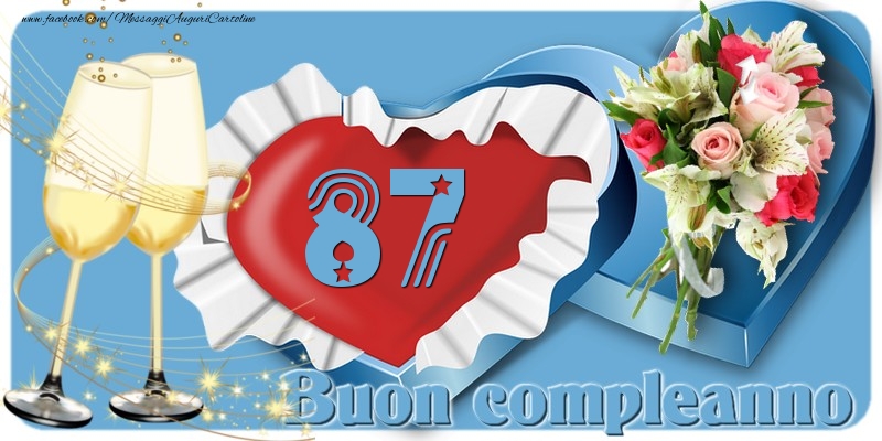 87 anni Buon compleanno!