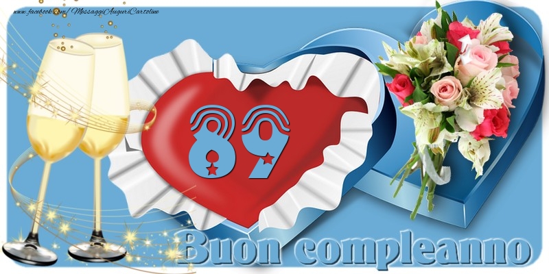 89 anni Buon compleanno!
