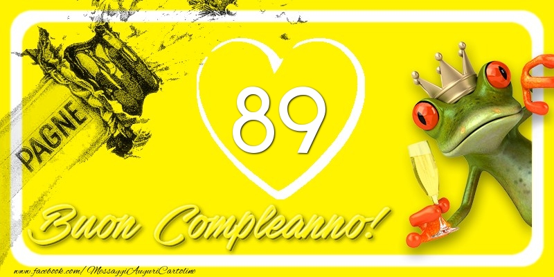 Buon Compleanno, 89 anni!
