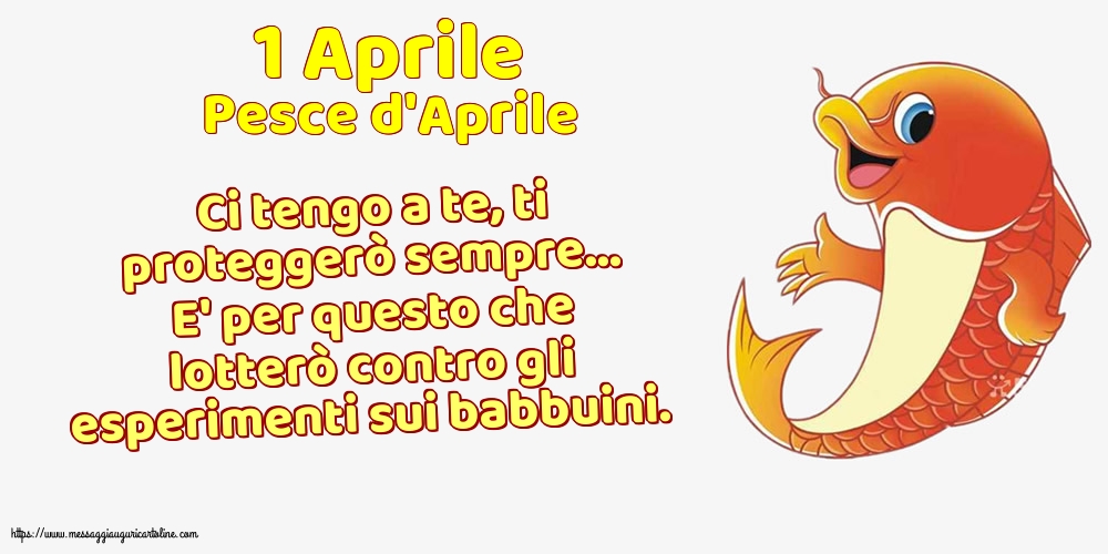 1 Aprile - Pesce d'Aprile
