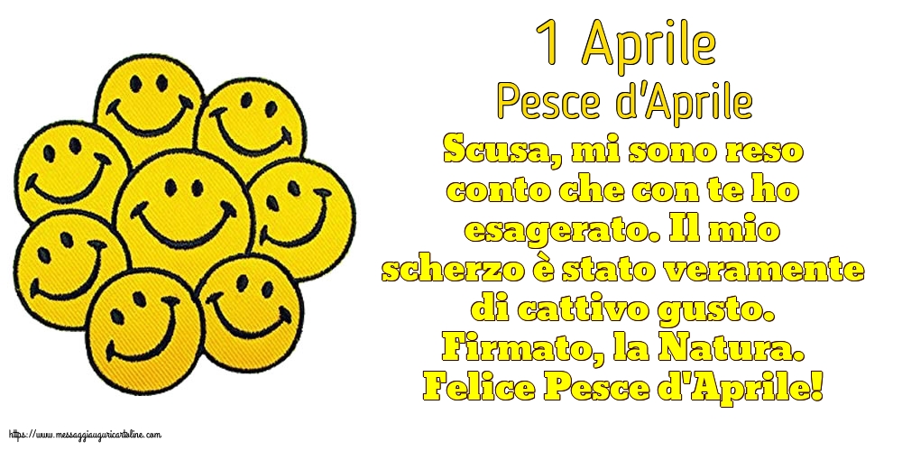 Pesce d'Aprile 1 Aprile - Pesce d'Aprile