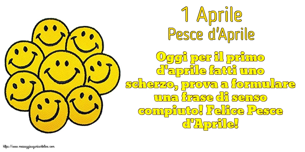 Pesce d'Aprile 1 Aprile - Pesce d'Aprile