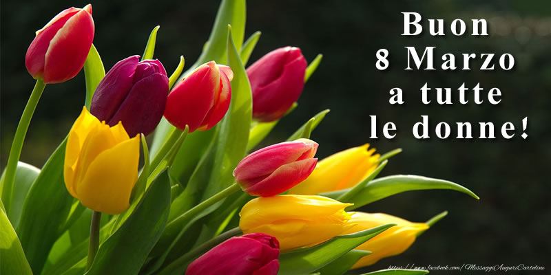 Buon 8 Marzo a tutte le donne!