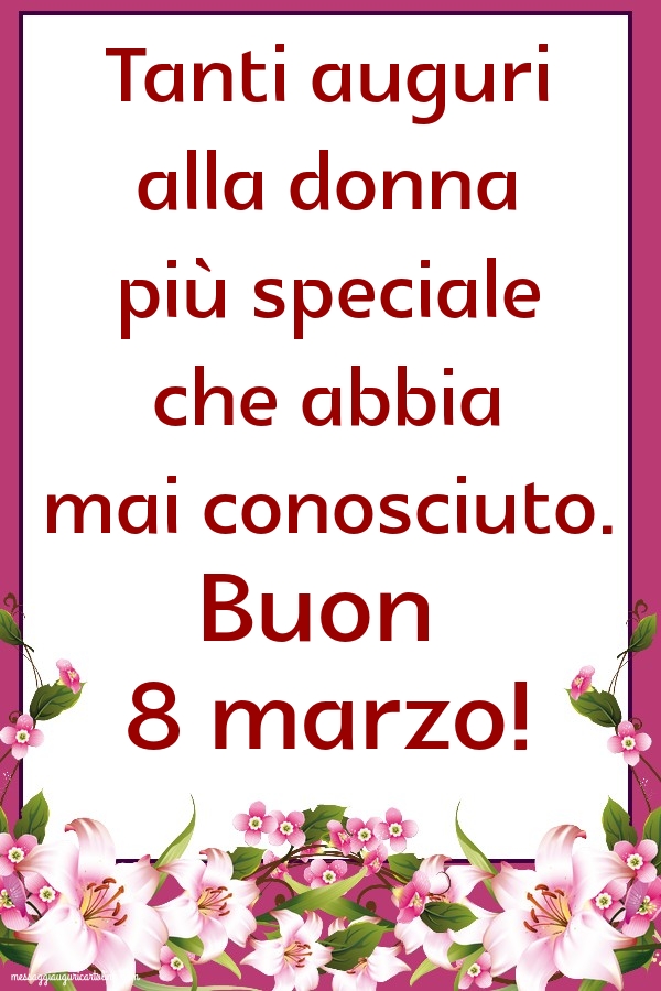 Buon 8 marzo!