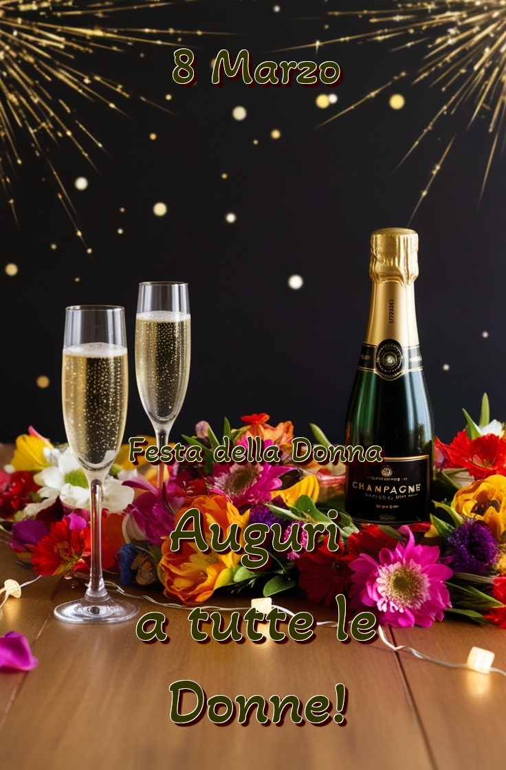 8 Marzo Festa della Donna Auguri a tutte le Donne!