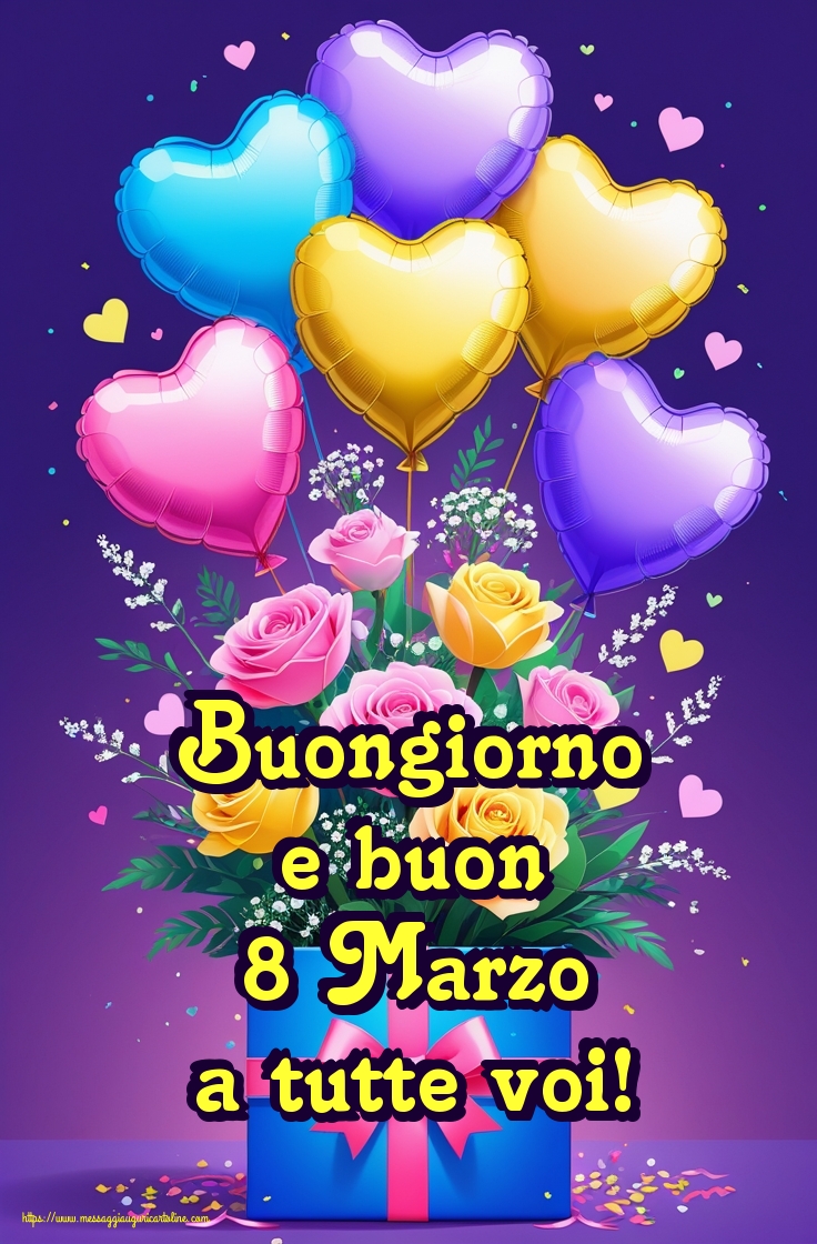 Buongiorno e buon 8 Marzo a tutte voi!