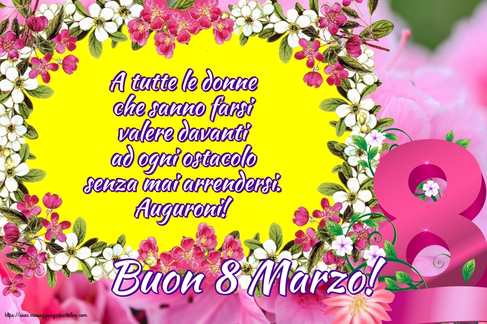 8 Marzo Buon 8 Marzo!