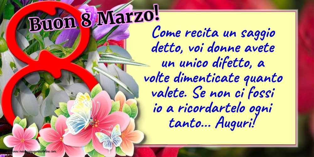 8 Marzo Buon 8 Marzo!