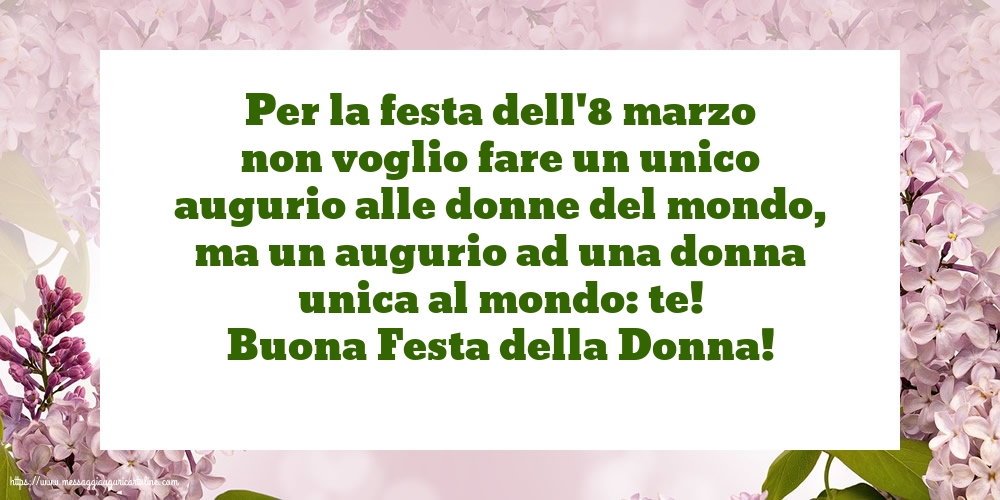 Buona Festa della Donna!
