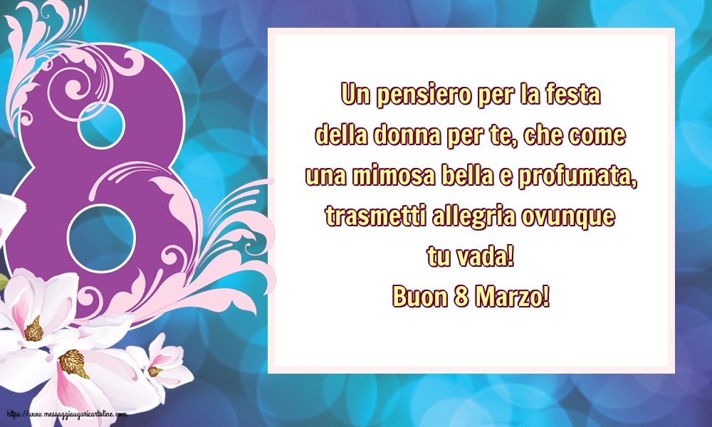 Buon 8 Marzo!