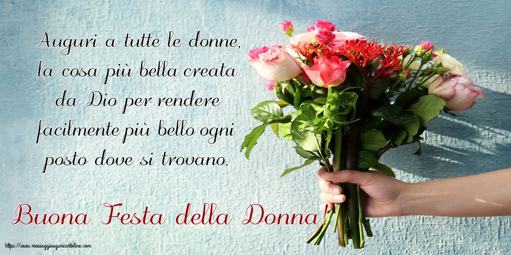 8 Marzo Buona Festa della Donna!
