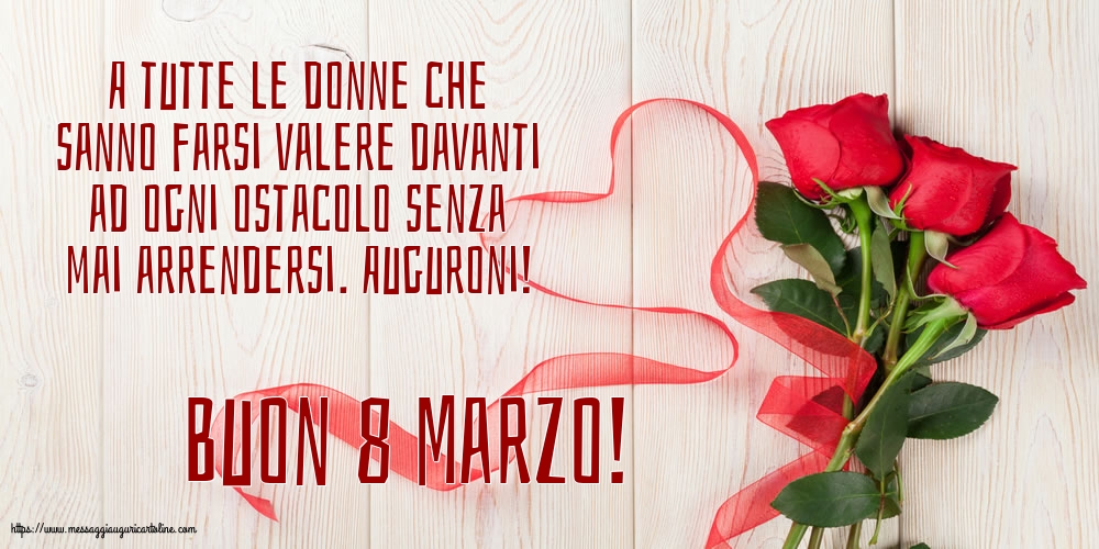 Buon 8 Marzo!