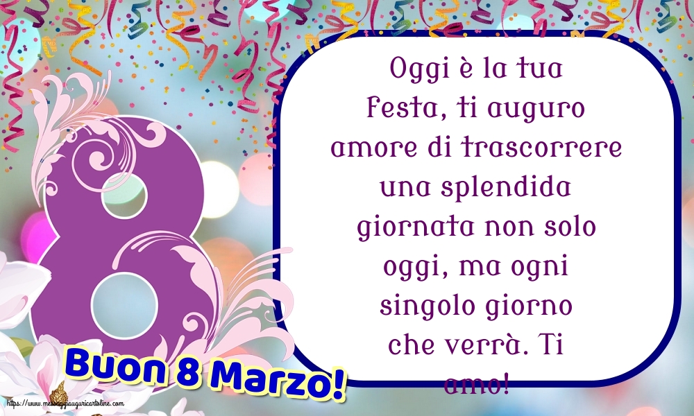 Buon 8 Marzo!