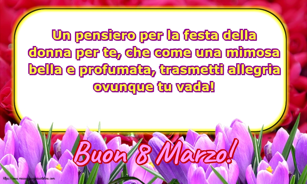 Buon 8 Marzo!