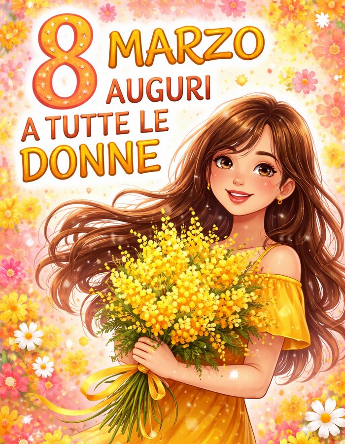 8 marzo festa della donna Auguri