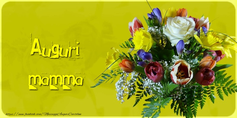 Cartoline di Festa della mamma - Auguri mamma. - messaggiauguricartoline.com