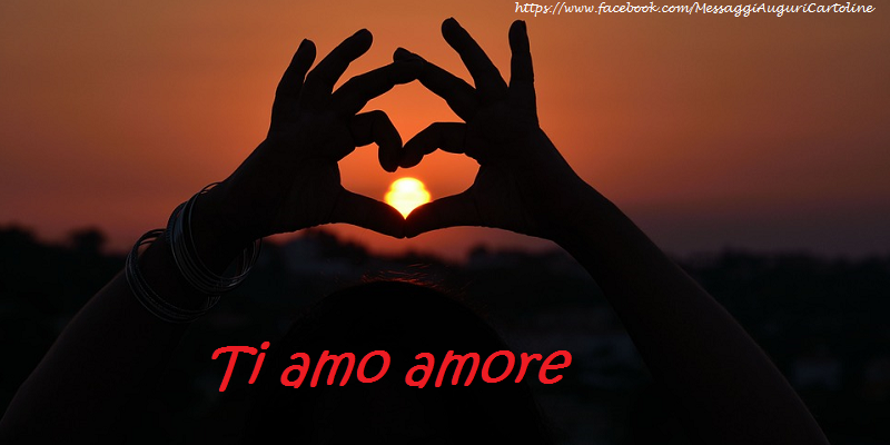 Ti amo amore