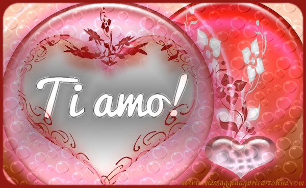 Cartoline d'amore - Ti amo! - messaggiauguricartoline.com
