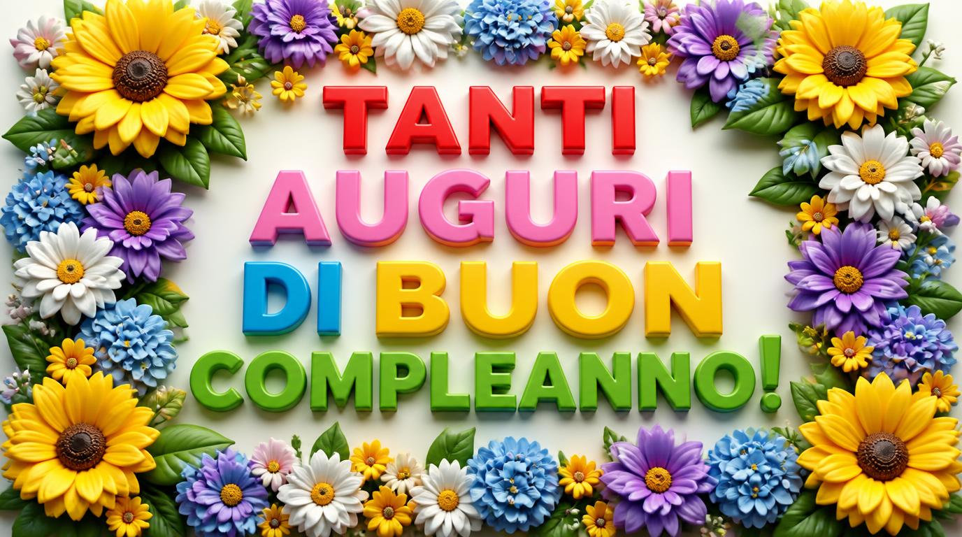 Tanti auguri di buon compleanno!