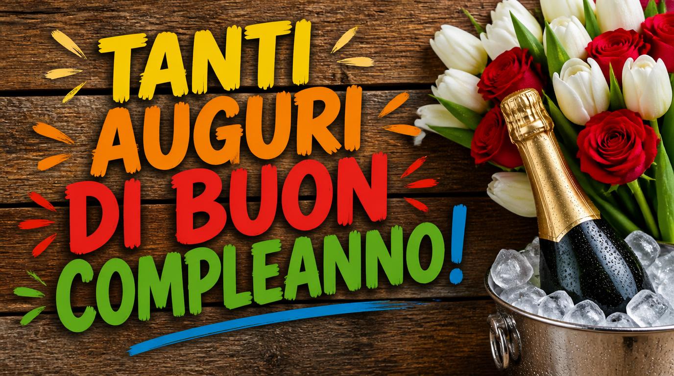 Tanti auguri di buon compleanno!