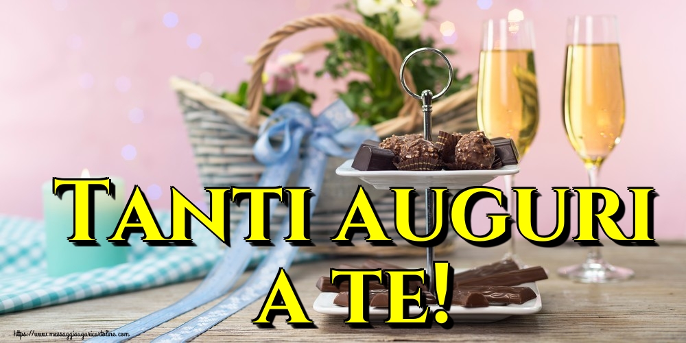 Cartoline di auguri - Tanti auguri a te! - messaggiauguricartoline.com