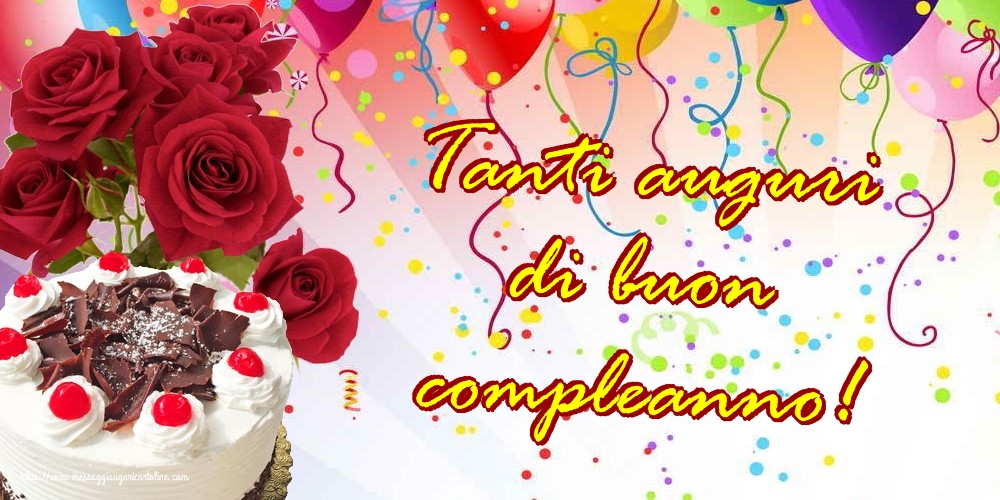 Tanti auguri di buon compleanno!