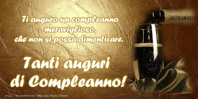 Tanti auguri!