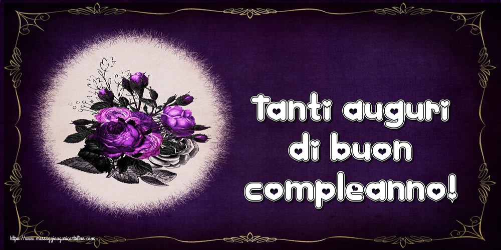 Tanti auguri di buon compleanno!
