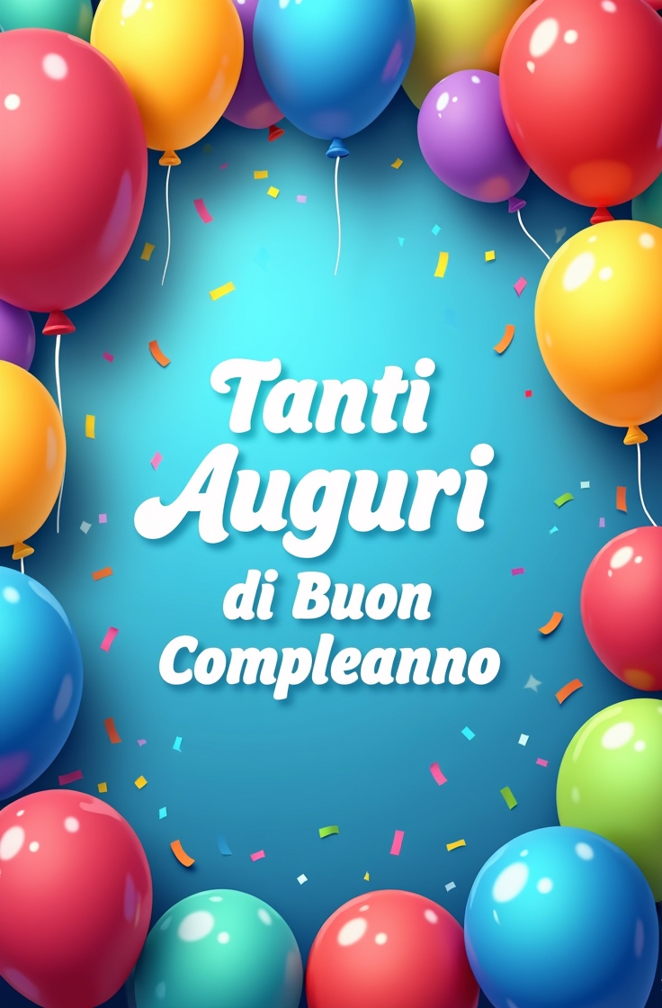 Tanti auguri si buon compleanno!
