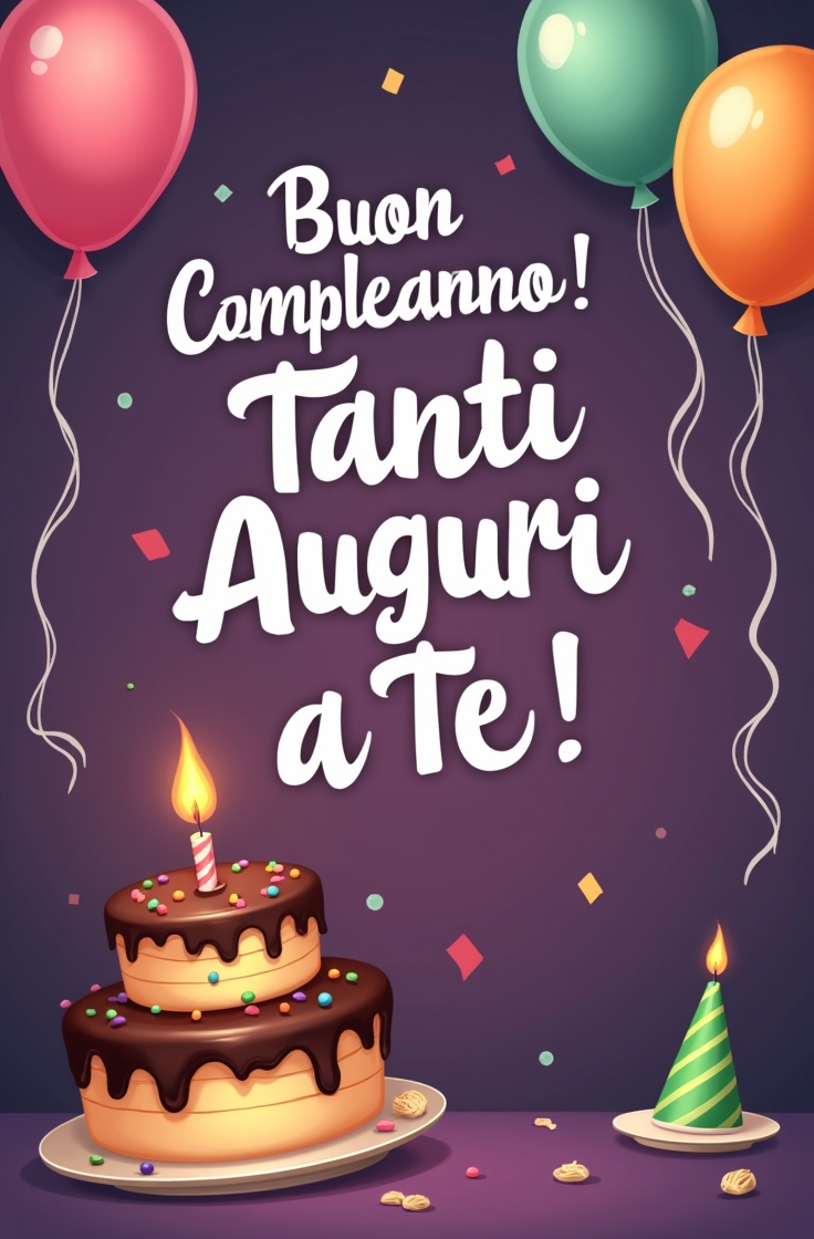 Buon Compleanno! Tanti Auguri a Te 19-11-2025