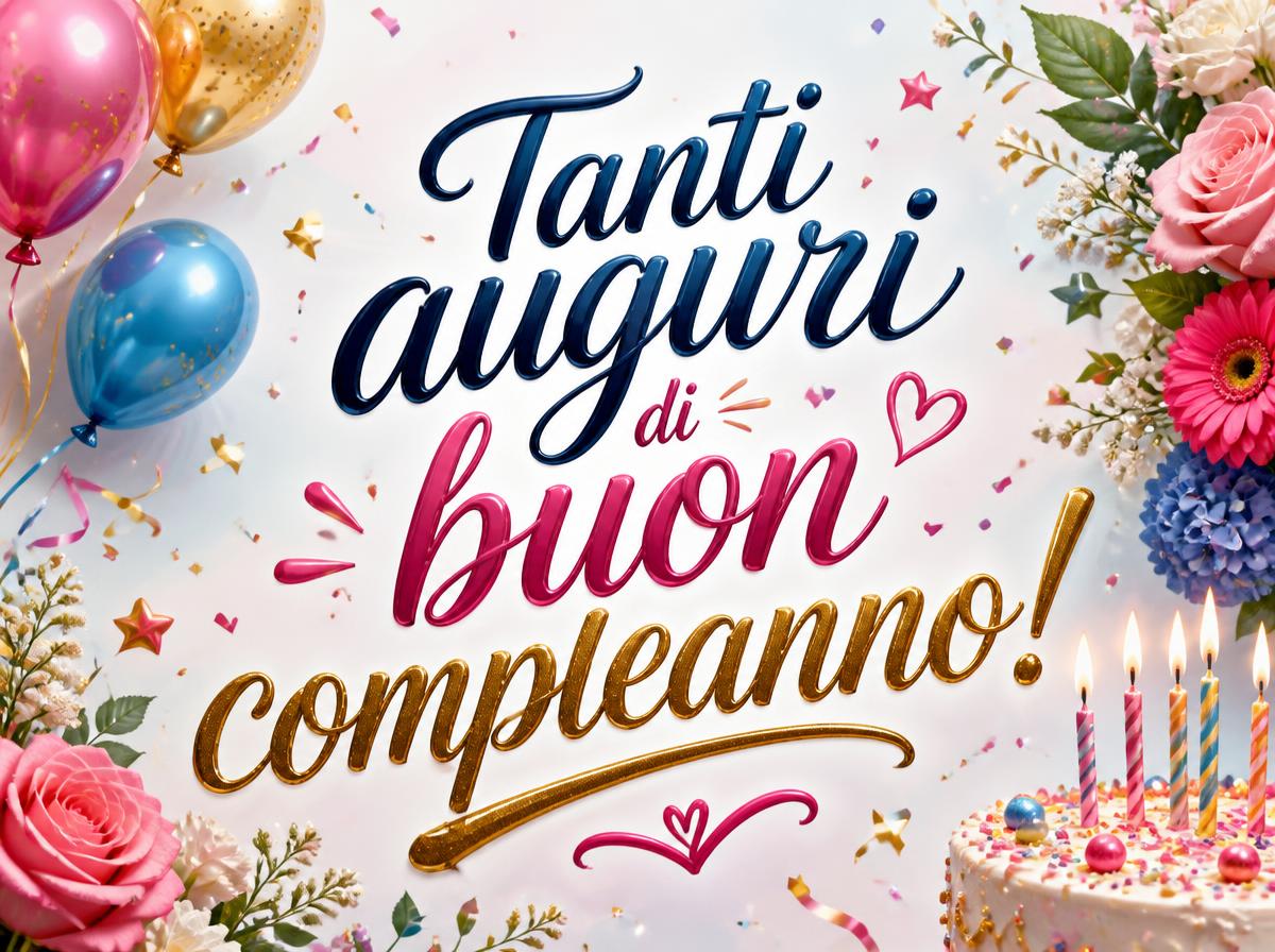 Tanti auguri di buon compleanno