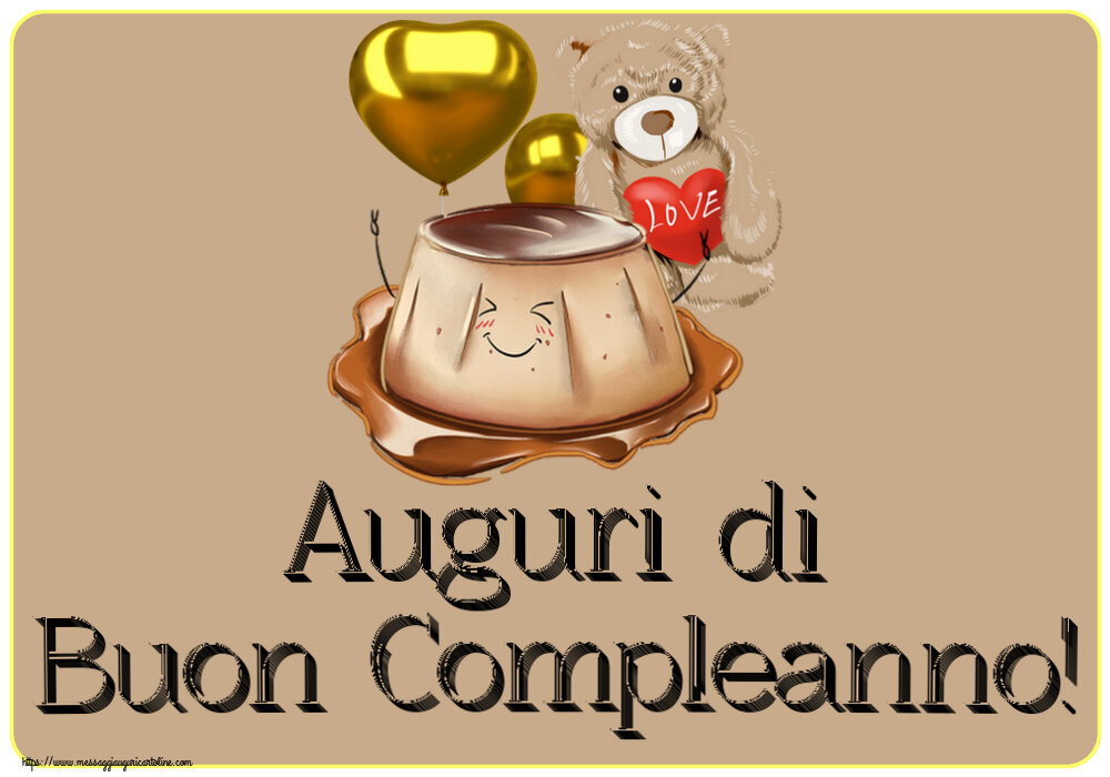 Bambini Auguri di Buon Compleanno! ~ Torta d'amore